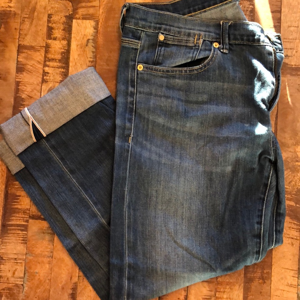 Crop jeans from stitch fix.